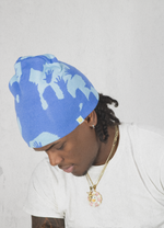 TRAPPED SOULS BEANIE (BLUE/BLUE)